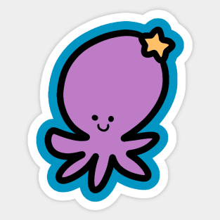 Star Octopus Sticker